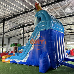 Toboggan aquatique gonflable à bas <span class=keywords><strong>prix</strong></span>, thème vacances à la plage, gonflables, toboggan aquatique gonflable pour <span class=keywords><strong>location</strong></span> de fête - Product Image 3