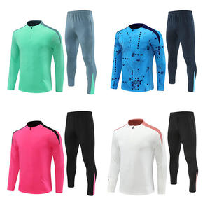 Maillots de football pour hommes de haute qualité, version joueur thaïlandais, personnalisés, pas chers, à séchage rapide, ensemble de survêtement de football - Product Image 1