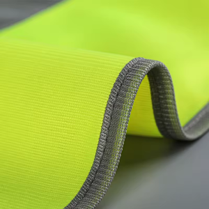 Chaleco Reflectante de Alta Visibilidad para Hombre, Personalizable de Fábrica, Impermeable, de Nailon Antiarrugas con Bolsillos - Product Image 5