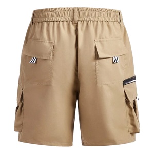 Nuevos pantalones cortos tácticos informales personalizados con múltiples bolsillos para hombre, pantalones cortos de color sólido para fitness al aire libre - Product Image 2