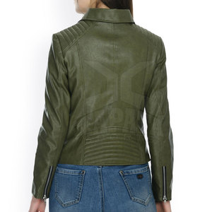 Chaqueta ligera de cuero genuino para mujer para la temporada de invierno Ropa de calle cómoda con función transpirable Procesamiento terminado - Product Image 2