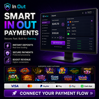 Solutions de paiement pour jeux de pêche en ligne avec intégration API de traitement des achats Chime Cash App et règlement le jour même