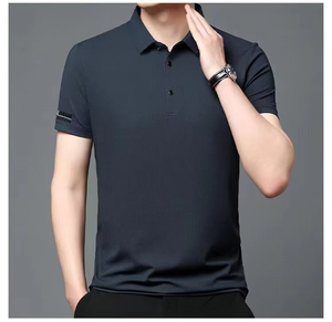 Estampado de animales Vintage de Color sólido personalizado para camiseta de Polo transpirable solapa bordada de gran tamaño nuevo diseño de algodón térmico para Pol - Product Image 4