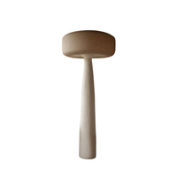 Lampe sur pied LED G9 Bloom au design fabuleux et luxueux, moderne, de qualité supérieure, en papier mâché, 55 pouces, écologique, jaune, à intensité variable