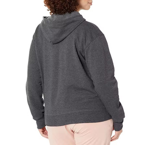 OEM Personnalisé Sweat à capuche en polaire lourde pour femmes Design Streetwear zippé pour l'hiver Vente en gros Impression numérique personnalisable - Product Image 6