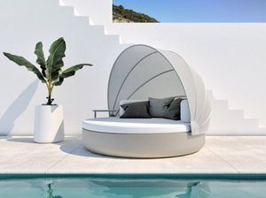 High End Waterproof Teak Chaise Lounge Contemporary Swimming Pool <b>Sunbed</b> Adjustable Luxury Hotel Garden Beach Lounge Chair - Product Image 3