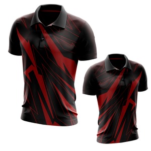 Polo personnalisé 100% coton pour hommes Chemise imprimée à manches courtes en grande taille pour hommes pour Polo court - Product Image 3