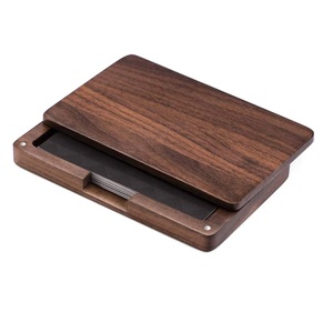 Elegante tarjetero de madera con calidad superior para hombres, tarjetero multifunción, caja artesanal, producto más vendido - Product Image 6