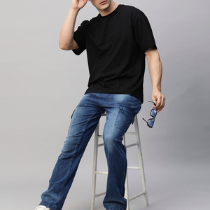 เสื้อยืดคอกลมพิมพ์ลายสำหรับผู้ชายเสื้อยืดคอกลมผ้าฝ้ายออร์แกนิก100% ออกแบบได้ตามต้องการเสื้อยืดผลิตในเวียดนาม - Product Image 2