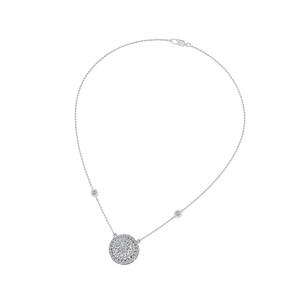 Personnalisé 925 Sterling Silver Fine Jewelry Premium Moissanite Pendentif pour les femmes Design tendance ODM/OEM Made India Cadeau parfait - Product Image 3