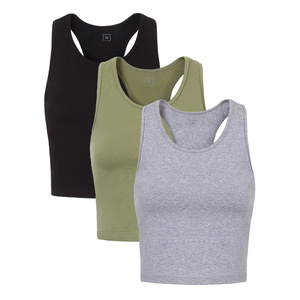 Camiseta deportiva sin mangas para mujer, ropa de gimnasio transpirable, logotipo personalizado impreso, ropa deportiva de verano y otoño, camiseta al por mayor para hombres - Product Image 2