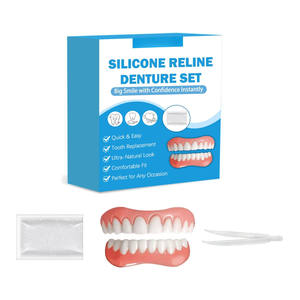 Kit de silicone blanchissant pour prothèses dentaires, doublures en plastique pour dents supérieures et inférieures - Product Image 6