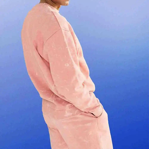 2026 New Arrival <b>Men</b> Oversized Long Sleeve Sweatshirt and Jersey <b>Shorts</b> Wholesale Price Two Piece Regular Fit <b>Shorts</b> Set For Man - Product Image 4