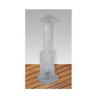 Lámparas Colgantes LED Modernas, Lámpara de Araña de Cristal Dorada para Decoración de Mesa de Boda, Uso en Hoteles