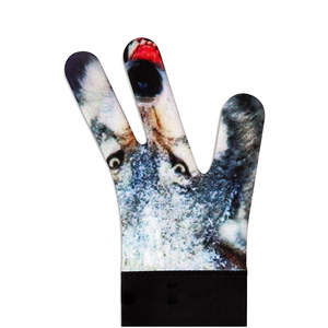 Gran oferta, guantes de billar de 3 dedos de alta calidad para mano izquierda o derecha, guantes deportivos de billar de Color personalizado, almohadilla antideslizante - Product Image 5
