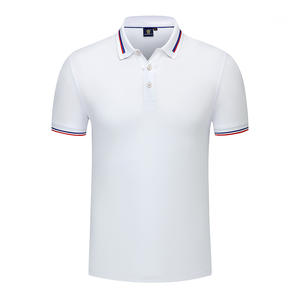 Chemises polo pour hommes en coton et polyester de haute qualité, logo personnalisé, logo brodé, chemise polo de golf à manches courtes pour hommes - Product Image 5