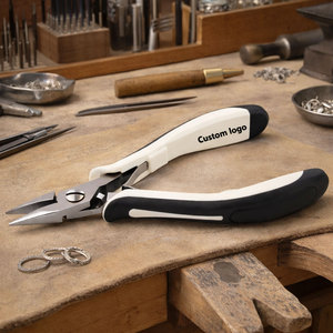 Pince à bec de canard professionnelle de 8 cm pour bijoux, outil robuste résistant à la rouille pour la fabrication, la réparation et l'artisanat de bijoux - Product Image 6