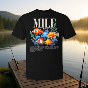 Camiseta para amantes de los peces, para hombres, me encanta pescar, para pescadores y entusiastas de la pesca - Product Image 3