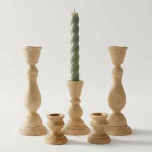Custom Made Wooden <b>Candle</b> Holder Decorative <b>Candle</b> Stand for Tealight and <b>Pillar</b> <b>Candles</b> - Product Image 4
