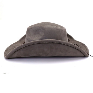 Nuevos sombreros de vaquero de cuero al aire libre para hombres de vaquero occidental personalizados Sombreros de vaquero en cuero genuino Sombreros de moda al por mayor - Product Image 4