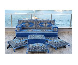 Arabic Floor Seating Arab Floor Sofa Arab Seating Floor | 11 pieces, 28 dances with <b>sponge</b> 10+10 : 20cm - Product Image 1