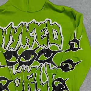 เสื้อสวมหัวมีฮู้ดพิมพ์ลายสำหรับผู้ชายเสื้อมีฮู้ดผ้าฝ้ายขนแกะไซส์ใหญ่พิเศษสำหรับผู้ชายและผู้หญิง - Product Image 4