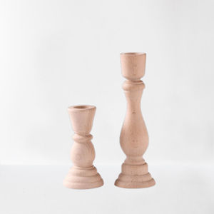 Bougeoir en bois de qualité de luxe Bougeoir de table moderne Bougeoir en bois décoratif pour accessoires de décoration intérieure - Product Image 4