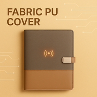 LABON Carnet intelligent personnalisé avec logo, Powerbank sans fil, stylo et tasse isotherme, Banque d'alimentation USB, Cadeaux personnalisés, Souvenirs pour invités