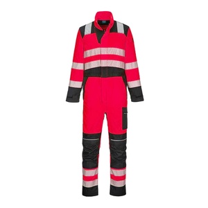 Cette combinaison de sécurité industrielle imperméable, fabriquée par une usine OEM, comprend un service professionnel pour les marques de vêtements mondiales. - Product Image 1