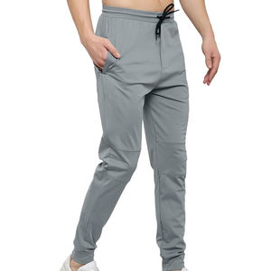 Pantalons pour hommes avec logo personnalisé, coton de haute qualité, couleur unie, style décontracté, avec cordon de serrage, entièrement personnalisables - Product Image 2