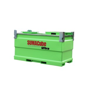 Réservoir <span class=keywords><strong>de</strong></span> stockage <span class=keywords><strong>de</strong></span> carburant autoportant à double paroi en acier au carbone Fuel Cube 1000 litres - Product Image 1