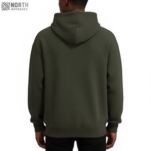 Sudadera con Capucha de Forro Polar Grueso de Alta Calidad, Hecha en Pakistán, 400 Plus GSM, Invierno 2025, Corte Regular, Personalizable, Reversible para Hombre - Product Image 2