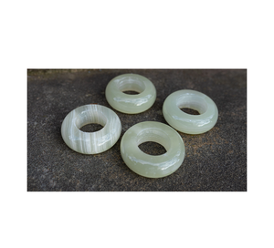 Soporte para anillo y servilletas de mármol, decoración de oficina, forma redonda, pieza más vendida hecha a mano - Product Image 2