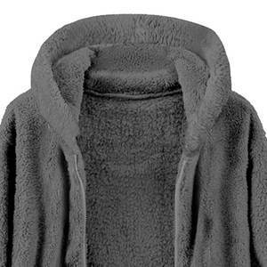 Cotton Polyester Made <b>Sherpa</b> Fleece Sweatshirt Custom Logo Plus Size <b>Sherpa</b> Fleece Sweatshirt For Sale - Product Image 5