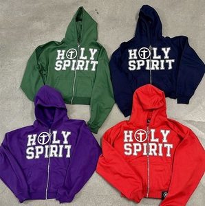 Sudadera con Capucha y Cierre de Cremallera de Alta Calidad de Speedy Industry, 100% Algodón, 450GSM, Térmica, Transpirable, Invierno, Personalizada, Ecológica, 2 Piezas - Product Image 5