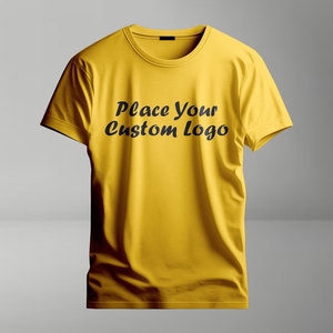 Camiseta de algodón extragrande de primera calidad para hombre con estampado de logotipo de diseñador, top de manga corta de estilo vintage de peso pesado - Product Image 3