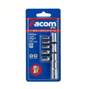 ชุดบิตและซ็อกเก็ตเฟคอม 1/4'' เมตริก 6 จุด (37 ชิ้น) - Product Image 2