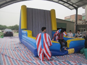 Mur gonflable en velcro avec crochets et boucles, adapté aux jeux sportifs amusants pour enfants et adultes - Product Image 6