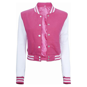 Chaqueta universitaria de nuevo estilo para equipos de fútbol femenino, chaqueta atlética personalizable para mujer y chaqueta deportiva de moda para mujer - Product Image 4