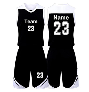 Uniforme de basket-ball numéro de nom d'équipe personnalisé uniforme de basket-ball à séchage rapide respirant - Product Image 2