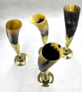 Jarra de Cuerno Artesanal Medieval Vikinga para Beber, Vasos de Cerveza, Jarra Ceremonial para Mead, Taza para Mermelada, Artesanía - Product Image 2