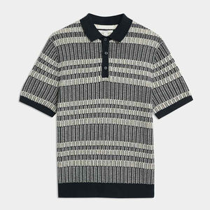 Polos de algodón de talla grande para hombre, tejido de punto transpirable de fábrica OEM, manga corta, diseño personalizado a granel, venta al por mayor - Product Image 4