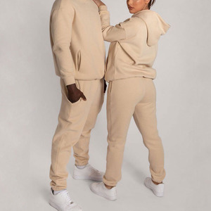 Design personnalisé vieilli 2 pièces hommes survêtement évasé de haute qualité Logo personnalisé lourd Vintage survêtement évasé ensemble - Product Image 2