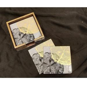 แผ่นรองแก้ว MDF พิมพ์ลายตามสั่งขายส่ง อุปกรณ์ตกแต่งโต๊ะ - Product Image 6