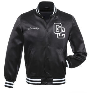 Blouson Bomber Matelassé Personnalisé pour Homme – Design Satiné Réversible, Coupe-Vent, Respirant, Décoration Brodé sur le Devant - Product Image 3