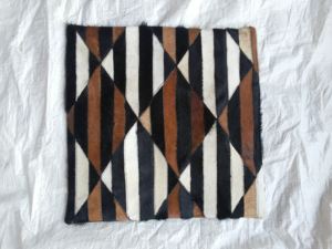 Natural Cowhide <b>Leather</b> <b>Cushion</b> <b>Covers</b> Handcrafted Comfortable Ethically Produced Embossed Design Unisex 300g <b>LEATHER</b> HUNT Brand - Product Image 6