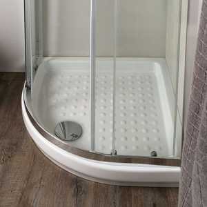 ลิมา ชุดห้องอาบน้ำกระจกโค้งมน 80x80 ซม. กระจกใสกึ่งวงกลม 4 มม. - Product Image 3