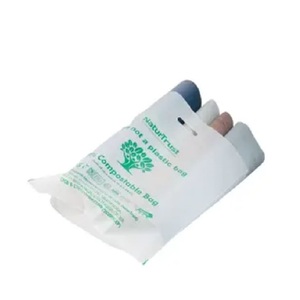 El exportador indio ofrece bolsas de embalaje PLA biodegradables con patrón personalizado con cierre de cremallera para compras de comestibles Venta al por mayor - Product Image 4