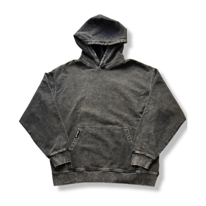 เสื้อฮู้ดแขนยาวสำหรับผู้ชายเสื้อฮู้ดปักลายเสื้อสวมหัวเปิดไหล่ตกสำหรับฤดูหนาว - Product Image 5