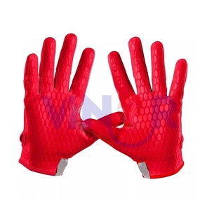 Gants de football gaélique les plus populaires, confortables, respirants, en cuir et en latex, design personnalisé, poignées imprimées, prix bas - Product Image 3